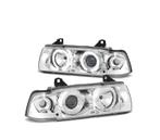 PHARES BMW E36 90-99 ANGEL EYES CCFL FOND CHROMÉ, Auto-onderdelen, Verzenden, Nieuw