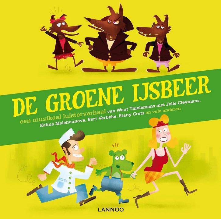 De groene ijsbeer 9789401401951 Wout Thielemans, Boeken, Prentenboeken en Plaatjesalbums, Zo goed als nieuw, Verzenden