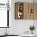 vidaXL Hangkast Riga 20x29,5x60 cm bewerkt hout artisanaal, Huis en Inrichting, Kasten | Overige, Verzenden, Nieuw