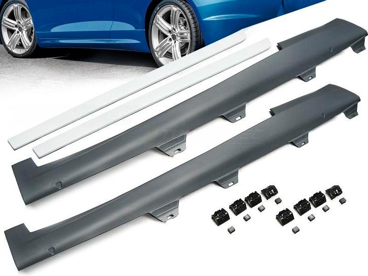 Side skirts met deuropzetstukken | Volkswagen | Scirocco 08-, Auto-onderdelen, Carrosserie, Nieuw, Volkswagen, Verzenden
