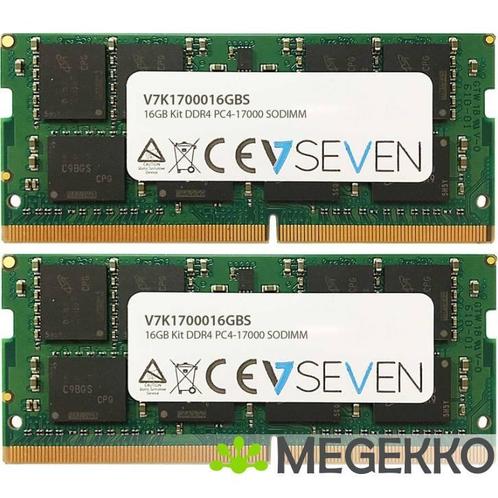V7 16GB DDR4 2133Mhz 16GB DDR4 2133MHz geheugenmodule, Computers en Software, Overige Computers en Software, Nieuw, Verzenden