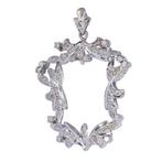 Hanger - 18 karaat Witgoud - 1.20ct. tw. Diamant