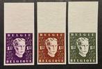 België 1947 - Proeven regent Karel - Volledige reeks in 3, Timbres & Monnaies, Timbres | Europe | Belgique