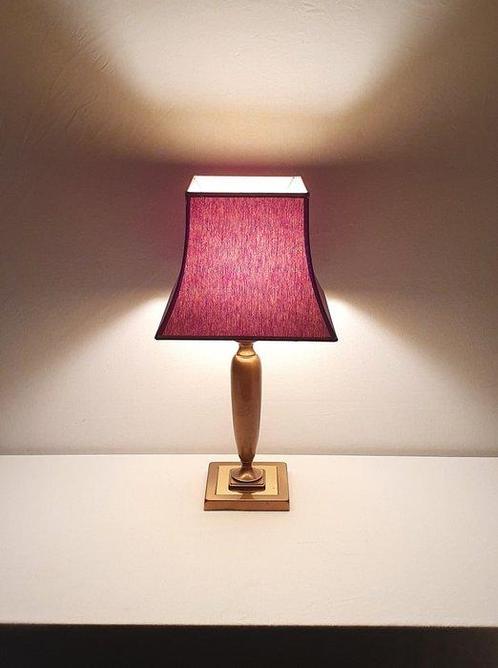Vintage Herda lamp - Tafellamp - Messing, Antiek en Kunst, Curiosa en Brocante