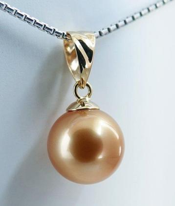 Sans Prix de Réserve - Pendentif Or jaune 18 carats Perle -