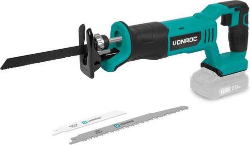 VONROC Accu Reciprozaag 20V - Incl. 3 Zaagbladen - Excl., Doe-het-zelf en Bouw, Gereedschap | Zaagmachines, Ophalen of Verzenden