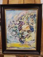 Escuela expresionista (XX) - NO RESERVE - Rosas en azul