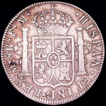 Espagne. Charles IV. 8 Reales Acuñada en el año 1790, en la