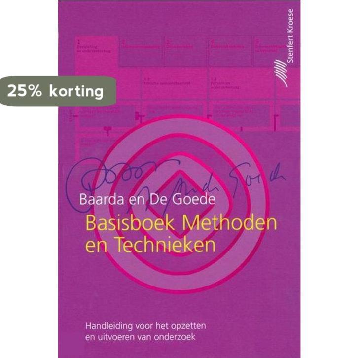 Basisboek Methoden en Technieken 9789020730302 en De Baarda, Boeken, Schoolboeken, Gelezen, Verzenden