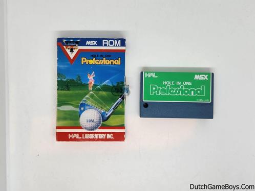 MSX - Hole in One Professional, Games en Spelcomputers, Games | Overige, Gebruikt, Verzenden