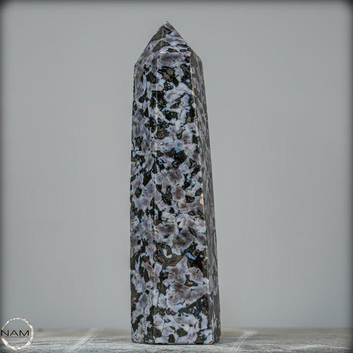 Eerste Kwaliteit Natuurlijke Merlinit - Gabor Obelisk-, Verzamelen, Mineralen en Fossielen