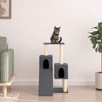vidaXL Kattenmeubel met sisal krabpalen 82 cm donkergrijs, Dieren en Toebehoren, Verzenden, Nieuw