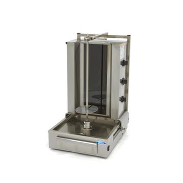 Shoarma Grill - 3 Branders - 40 Kg Vlees - Elektrisch disponible aux enchères