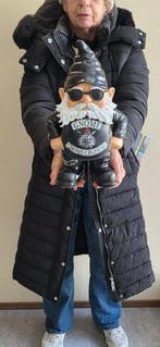Statue, ***XXL Motor rijder KABOUTER*** (Gnome Cruising) -