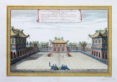 China - Peking; Bellin - Salle Imperiale De LAudience -, Boeken, Atlassen en Landkaarten