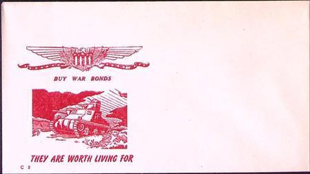 Amerikaanse envelop WWII (lijst optie), Verzamelen, Militaria | Tweede Wereldoorlog, Foto of Poster, Verzenden