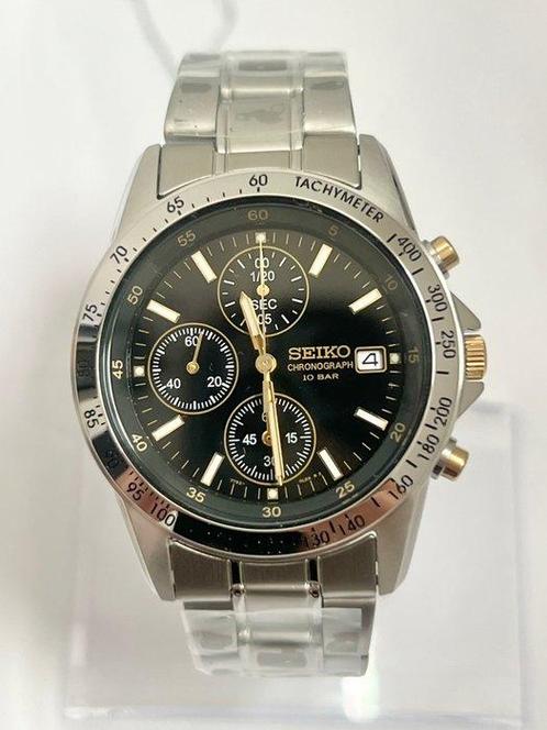 Seiko - Chronograph - Zonder Minimumprijs - SBTQ043 - Heren, Handtassen en Accessoires, Horloges | Antiek