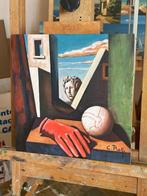 Claudio Rolfi (1960) - Il gioco ( omaggio a De Chirico)