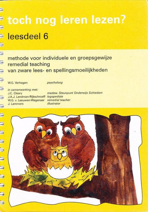 Toch nog leren lezen? Versie 2 Leesdeel 6, Boeken, Schoolboeken, Verzenden