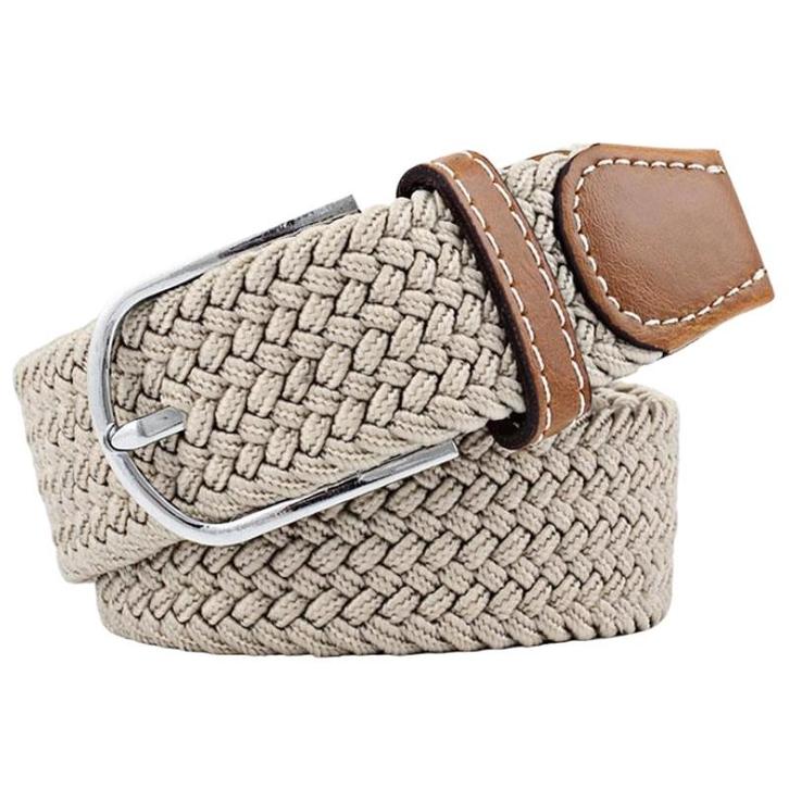 Fako Fashion - Elastische Riem - Canvas - Gevlochten - 105cm, Vêtements | Femmes, Ceintures, Envoi