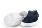 Floris van Bommel Instappers in maat 42½ Blauw | 5% extra, Kleding | Heren, Schoenen, Overige typen, Floris van Bommel, Gedragen