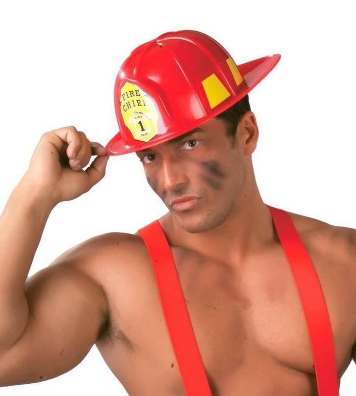 Brandweerhelm, Hobby en Vrije tijd, Feestartikelen, Nieuw, Verzenden