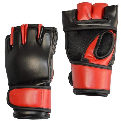 Phoenix MMA glove PU, zwart-rood, Sports & Fitness, Sports de combat & Self-défense