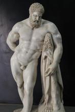 sculptuur, Ercole Farnese - 74 cm - Marmer, Antiquités & Art