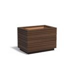 Bamboe plantenbak 120x80x85cm - Met bodem, Tuin en Terras, 100 cm of meer, Nieuw, 60 cm of meer, Rechthoekig