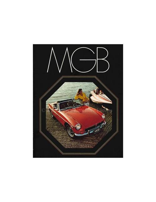1972 MG MGB BROCHURE ENGELS, Boeken, Auto's | Folders en Tijdschriften