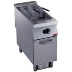 D-G22/F23A4-S Friteuse gaz 1 cuve Y 23 litres, brûleurs, Verzenden, Nieuw in verpakking