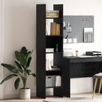 vidaXL Boekenkast Zwart eiken 40 x 35 x 180 cm Bewerkt hout, Verzenden, Nieuw