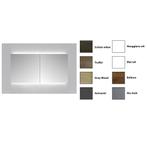 Spiegelkast Sanicare Qlassics Ambiance 120 cm 2 Deuren, Ophalen of Verzenden, Nieuw, Chroom, Overige typen