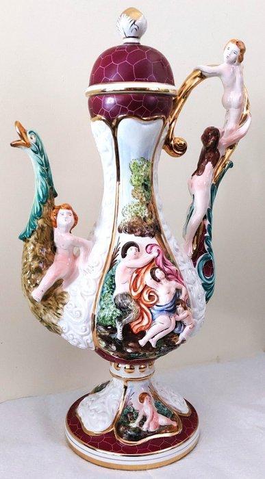 Capodimonte - Koffiepot - Porselein, Antiek en Kunst, Antiek | Glaswerk en Kristal