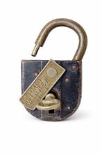 Sécurité Winner Totale 1930 - Hangslot Antiek - industrieel