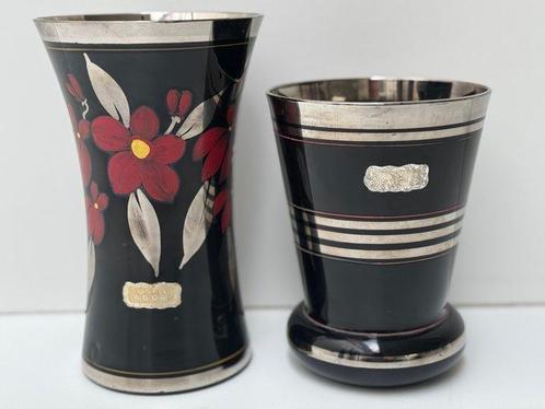 De Rupel Glasfabriek , Boom - Vase (2) -  Suzy et Lily  -, Antiek en Kunst, Kunst | Designobjecten