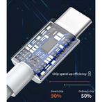 USB-C Oplaadkabel 2 Meter - 6A/66W Snelladen Oplader Data, Verzenden