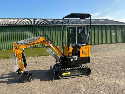 Veiling: Minigraver Vicsec VC13-Y Benzine 2024, Zakelijke goederen, Machines en Bouw | Kranen en Graafmachines, Ophalen