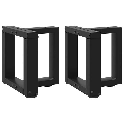 vidaXL Salontafelpoten 2 st T-vormig 30x25x(30-31) cm staal, Huis en Inrichting, Tafelonderdelen, Nieuw, Verzenden