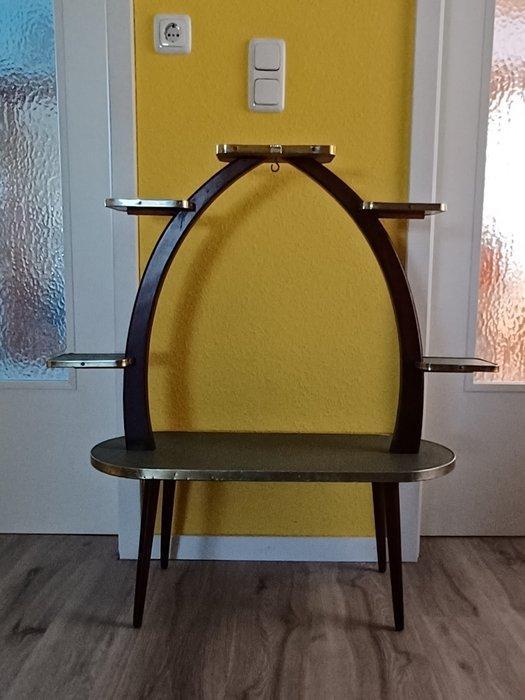 Bijzettafel - Oorspronkelijke DDR bloemen- en etagentafel, Antiek en Kunst, Antiek | Meubels | Stoelen en Sofa's