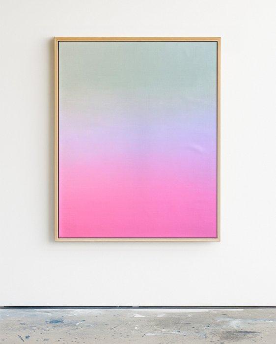 Sven Pels - Serious Pink - Modern Abstract Art, Antiek en Kunst, Kunst | Schilderijen | Modern