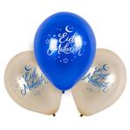 Ramadan Ballonnen Eid Mubarak 25cm, Verzenden, Nieuw