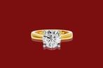 Bague - 14 carats Or jaune - 2.80ct. tw. Diamant (Cultivé en, Bijoux, Sacs & Beauté, Bagues