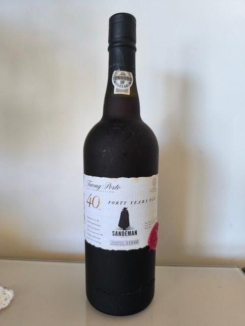 Sandeman - 40 years old Tawny - Embouteillé en 2008 -  Porto, Verzamelen, Wijnen