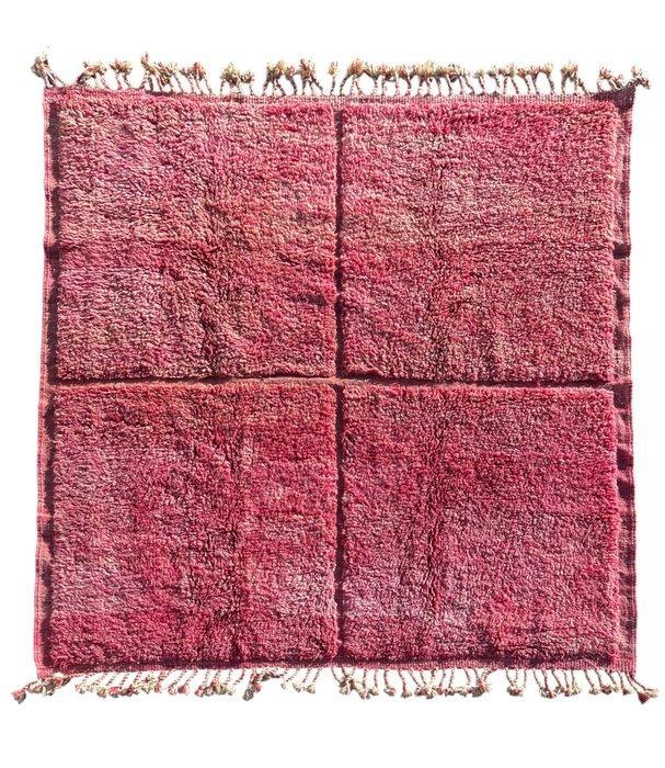Marokkaans Berber Mrirt tapijt van wol – roze - Vloerkleed -, Huis en Inrichting, Stoffering | Tapijten en Vloerkleden
