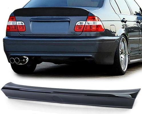 CSL Ducktail Spoiler Zwart BMW 3 Serie E46 Sedan B6483, Auto-onderdelen, Carrosserie, Nieuw, BMW, Achter