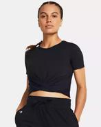 Under Armour Motion Crossover Crop SS-BLK - Maat LG, Ophalen of Verzenden, Korte mouw