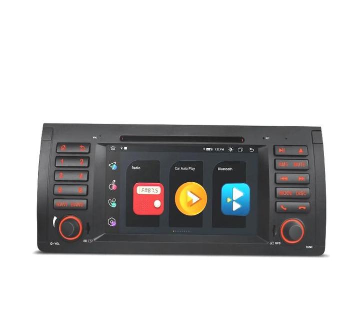 Autoradio Gps Android 10 Pour Bmw X5 E53 99-06, Auto diversen, Autonavigatie, Verzenden