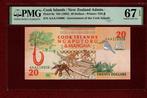 Cookeilanden. - 20 Dollars ND (1992) - Pick 9a  (Zonder, Postzegels en Munten