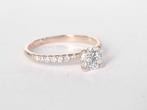Bague de fiançailles - 14 carats Or rose - 0.82ct. tw.
